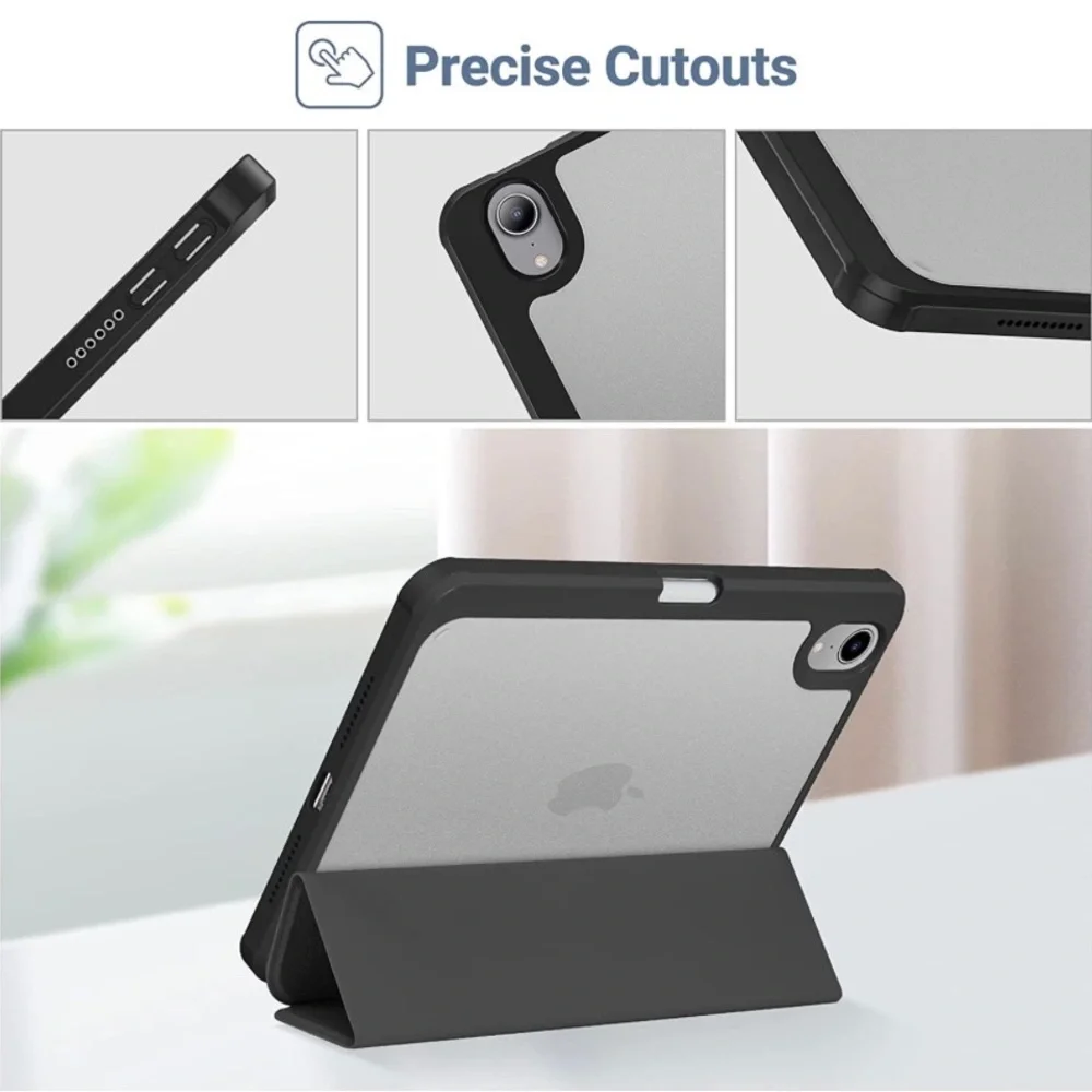 iPad Mini 6 6th Generation Case 8.3 Inch with Pencil Holder
